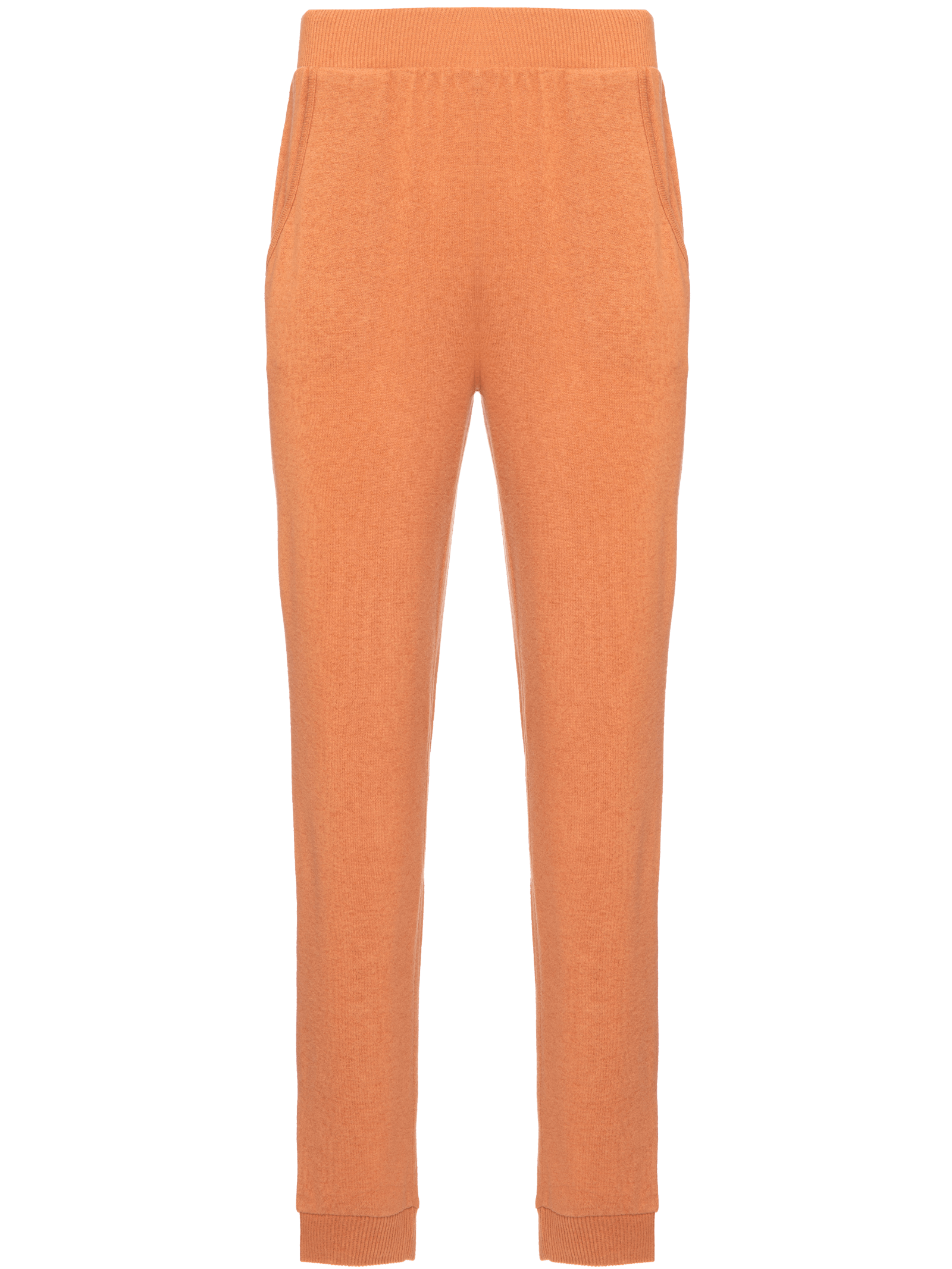 Calça Pantalona De Tricot Ampla Marrom - Animale Mobile