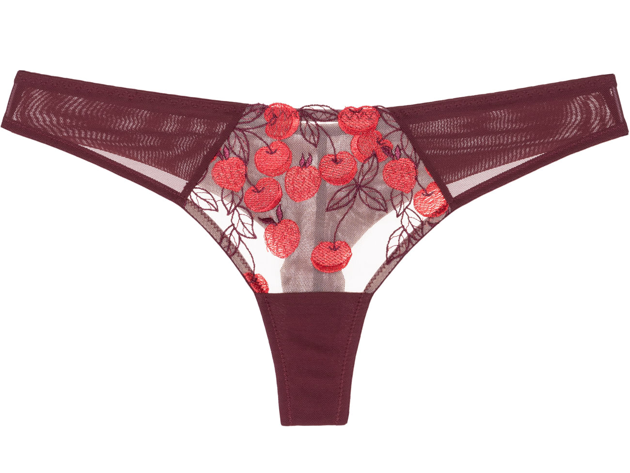 BODY FIO DENTAL DE RENDA E TULE - 22081 – Extravagance Lingerie