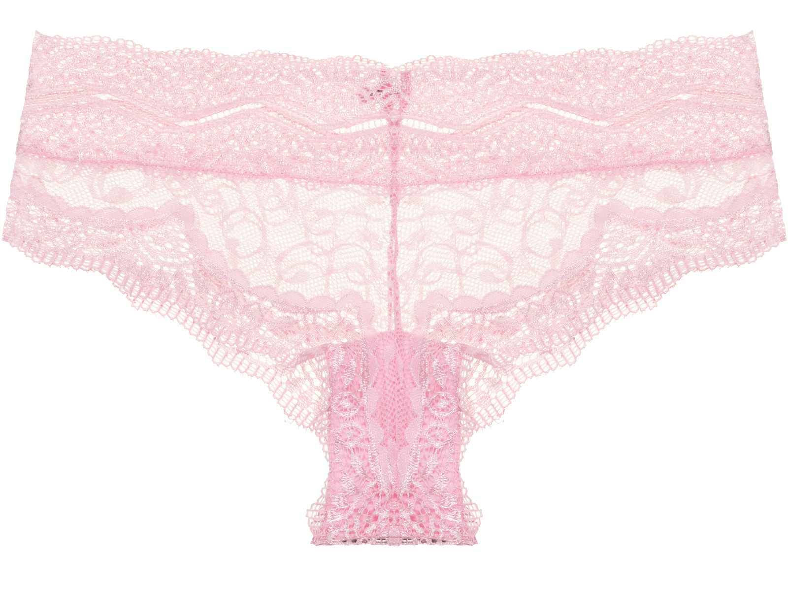 Calcinha Boyshort Renda Love Lace Rosa Chiclete Loungerie 1883