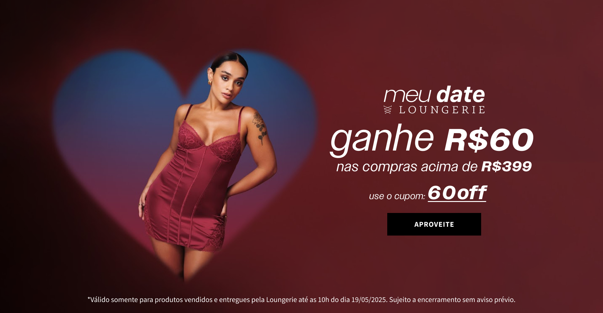 Ganhe 60 nas compras acima de 399