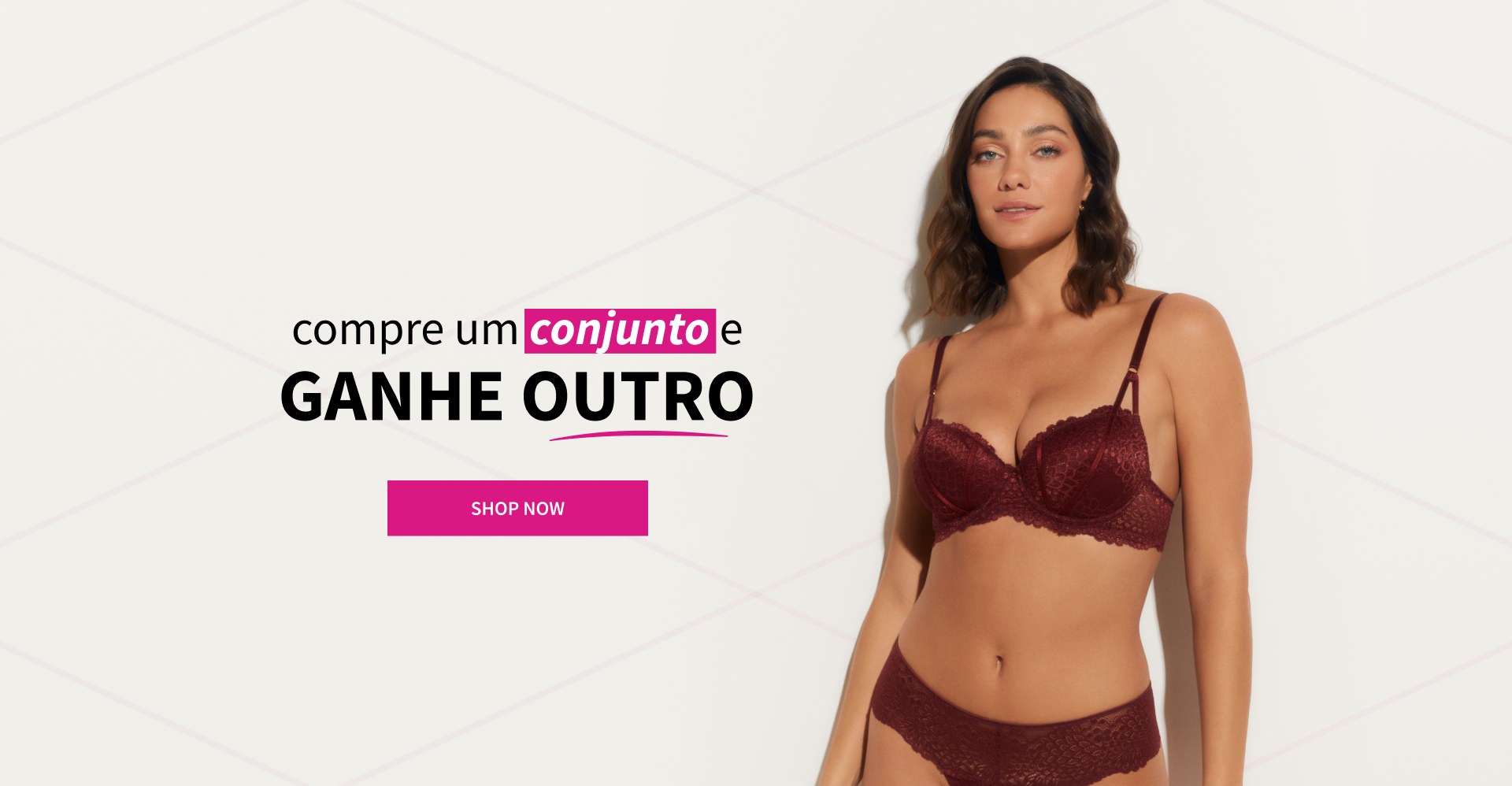 compre um conjunto e ganhe outro